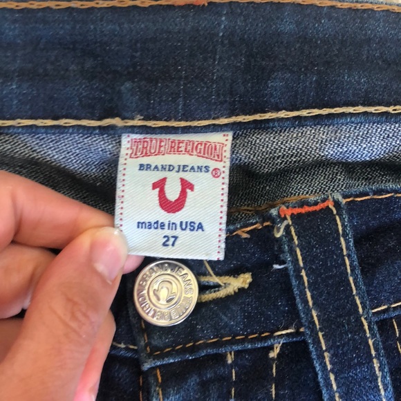 True Religion LIGHTLY USED! Straight BootLeg jeans - Picture 4 of 5